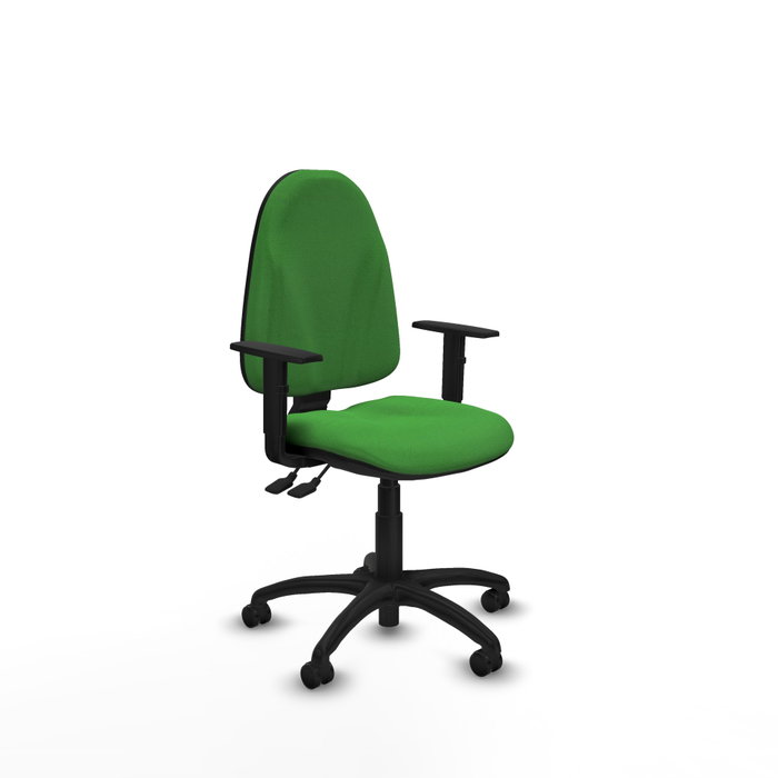 PIQUERAS Y CRESPO Silla de oficina Algarra con mecanismo Asincro Verde PIQUERAS Y CRESPO Silla de oficina Algarra con mecanismo Asincro Verde