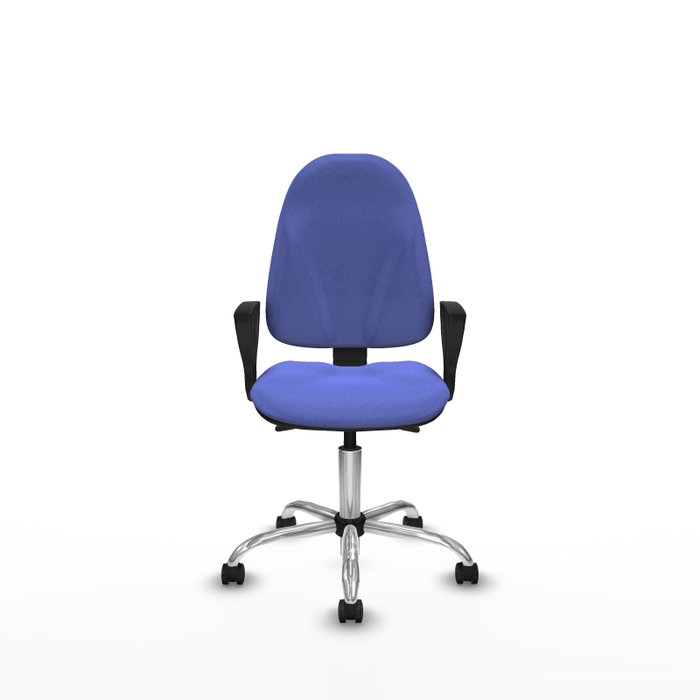 PIQUERAS Y CRESPO Silla de oficina Algarra Azul claro con mecanismo Asincro