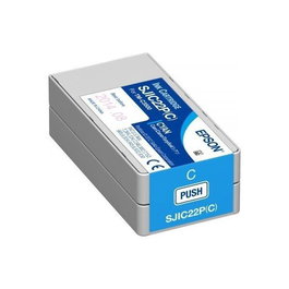 Epson Cartucho de Tinta Cian Colorworks SJIC22PC para C3500 32.5ml