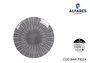 Alfares Plato de Postre Electra Grafito 19cm