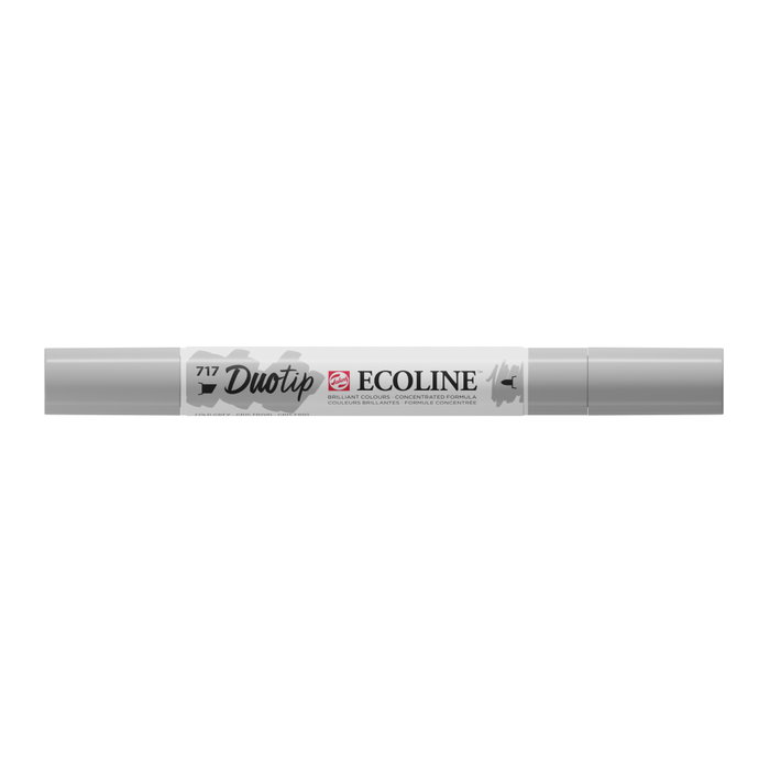 Ecoline Duotip Marcador Gris Frío 717 Ecoline Duotip Marcador Gris Frío 717