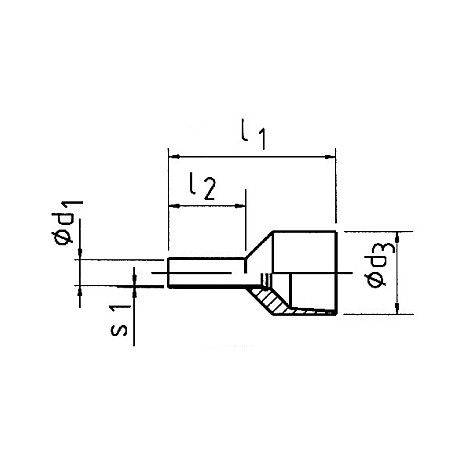 Klauke 43410 Terminales de 4 mm², 100 unidades Klauke 43410 Terminales de 4 mm², 100 unidades