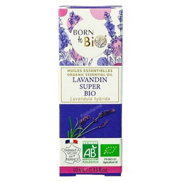 BORN TO BIO Aceite Esencial Lavandin Organico Super 10 ml