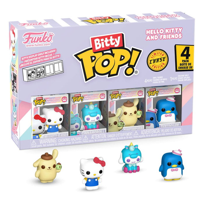 Funko Hello Kitty and Friends Pack de 4 Figuras Bitty POP! Vinyl Series 1 Funko Hello Kitty and Friends Pack de 4 Figuras Bitty POP! Vinyl Series 1
