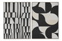 DKD Home Decor Cuadro Lienzo Moderno Pack de 2 Surtido