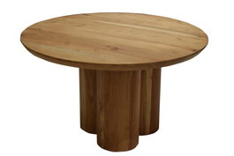 DKD Home Decor Mesa de centro de acacia Natural 80x80x45