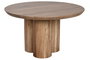 DKD Home Decor Mesa de centro de acacia Natural 80x80x45