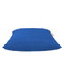 Atelier Del Sofa Cojín Pouf 40x40 cm Azul Interior/Exterior Impermeable