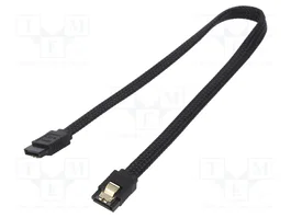 SAVIO Cable SATA III de 0,5m Negro