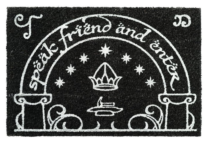Grupo Erik Felpudo Luminiscente El Señor de los Anillos Grupo Erik Felpudo Luminiscente El Señor de los Anillos