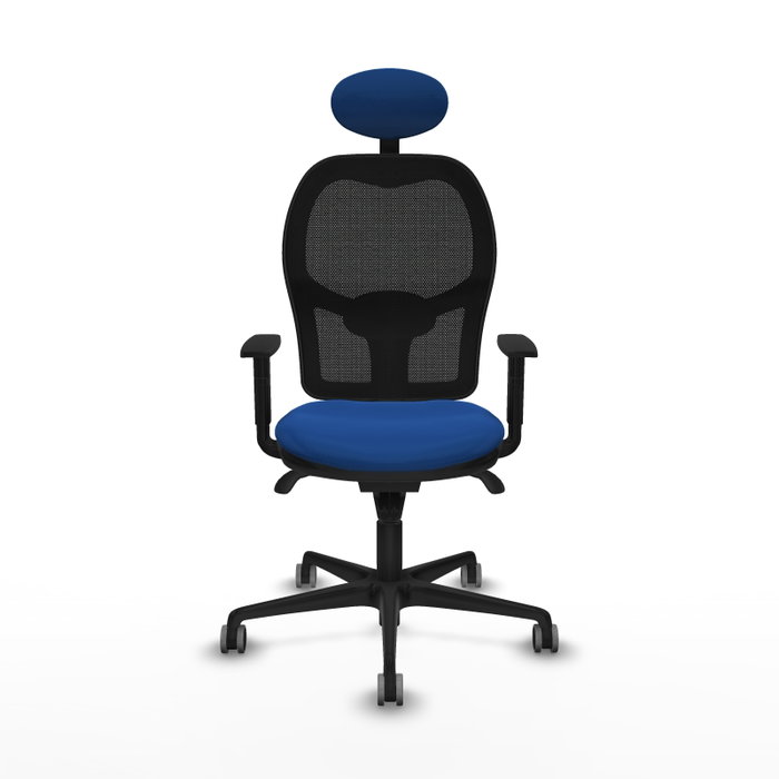 PIQUERAS Y CRESPO Silla de oficina Jorquera Azul y Negra PIQUERAS Y CRESPO Silla de oficina Jorquera Azul y Negra