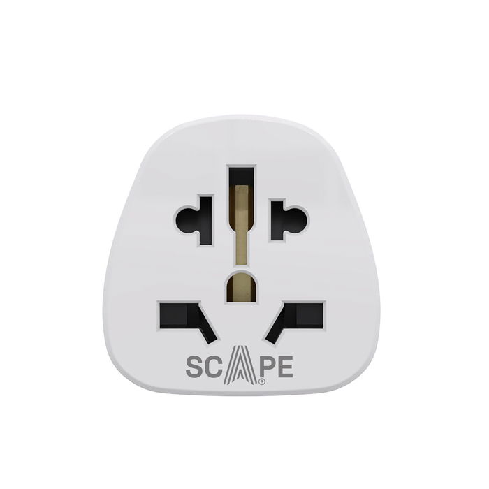 Scape Travel Adaptador de viaje Internacional a UK Scape Travel Adaptador de viaje Internacional a UK