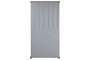 DKD Home Decor Estantería Vintage Gris 44 x 168.5 x 87 cm Metal y MDF Contenedor