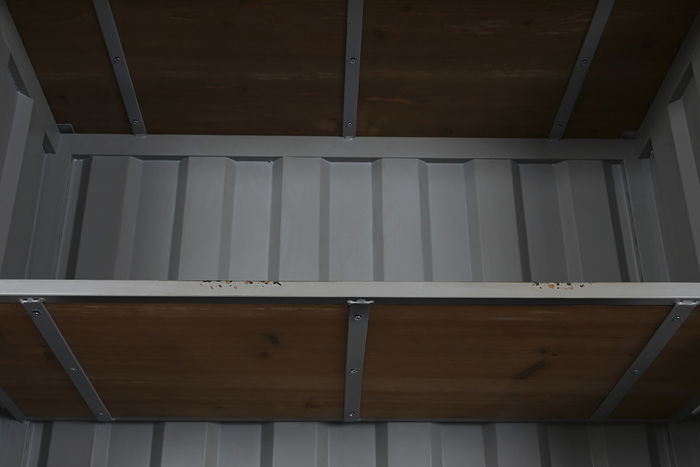 DKD Home Decor Estantería Vintage Gris 44 x 168.5 x 87 cm Metal y MDF Contenedor DKD Home Decor Estantería Vintage Gris 44 x 168.5 x 87 cm Metal y MDF Contenedor