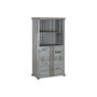 DKD Home Decor Estantería Container Gris Metal y MDF