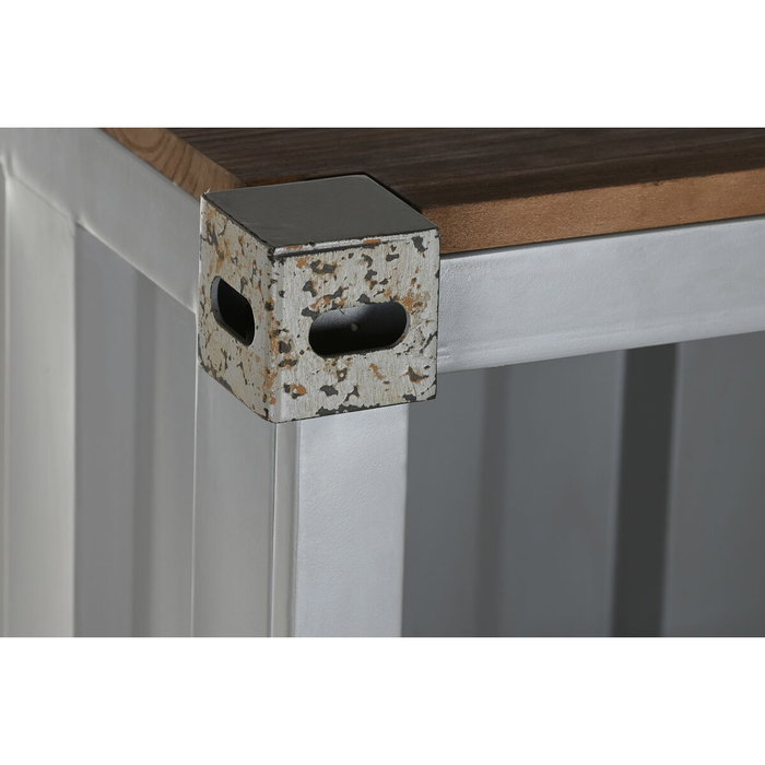DKD Home Decor Estantería Container Gris Metal y MDF DKD Home Decor Estantería Container Gris Metal y MDF