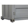 DKD Home Decor Estantería Container Gris Metal y MDF