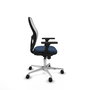 PIQUERAS Y CRESPO Silla de oficina Jorquera Azul marino y Blanco