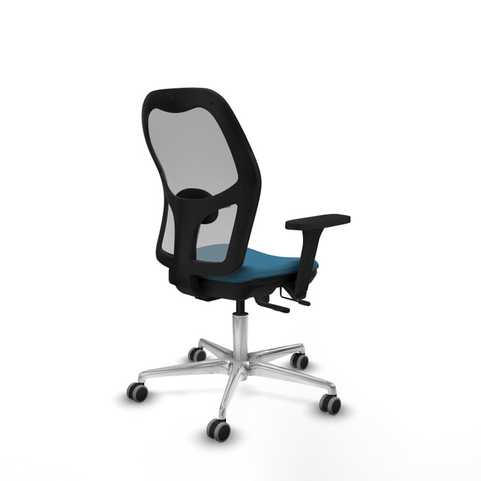 PIQUERAS Y CRESPO Silla de oficina Jorquera con mecanismo Sincro/Traslack, Verde petróleo y Gris PIQUERAS Y CRESPO Silla de oficina Jorquera con mecanismo Sincro/Traslack, Verde petróleo y Gris