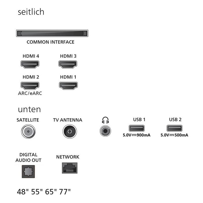 Philips 48OLED760/12 TV OLED 4K Ultra HD 121 cm (48") Smart TV, Ambilight, 120 Hz