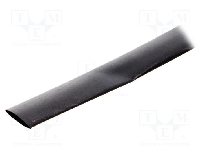 HELLERMANNTYTON Tubo termoretráctil 12,7mm 2:1 negro 5m