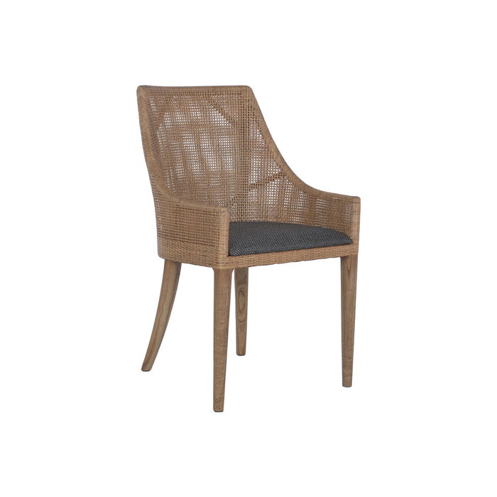 DKD Home Decor Silla Mindi en Poliéster Gris DKD Home Decor Silla Mindi en Poliéster Gris