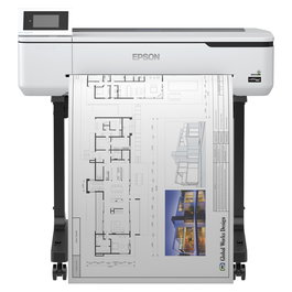 Epson SureColor SC-T3100 Impresora de Inyección de Tinta Gran Formato, Wireless, PrecisionCore, 2400 x 1200 DPI, Color, hasta A1, con Soporte