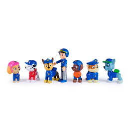 Spin Master Patrulla Canina Gift Pack Figuras Search y Rescue 7 Cachorros Coleccionables +3 años