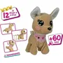 Chi Chi Love Peluche interactivo Baby Boo 30 cm Unisex Marrón y Rosa Juguete Niños y Niñas 3 años+ AUC4006592067885