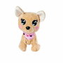 Chichi Love Peluche interactivo Baby Boo - 30 cm - Marrón y rosa