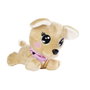 Chichi Love Peluche interactivo Baby Boo - 30 cm - Marrón y rosa