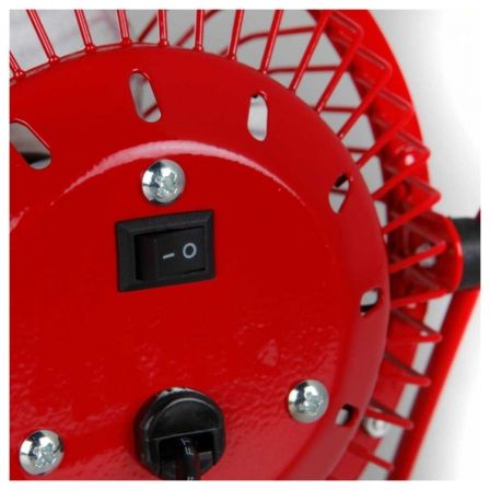 Mini Ventilador USB Orbegozo PW 1021/ Rojo