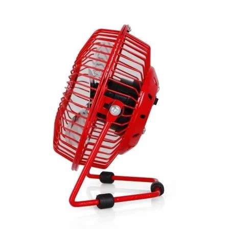 Mini Ventilador USB Orbegozo PW 1021/ Rojo