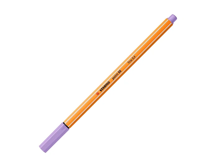 Stabilo Point 88 Rotulador Lila Claro 0,4 mm Caja de 10 Unidades