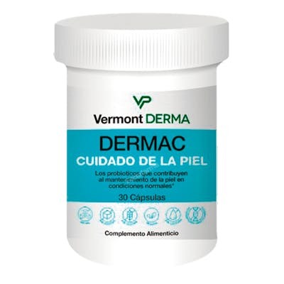VERMONT DERMA Dermac 30 Cápsulas