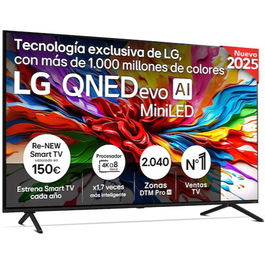 Smart TV LG 75QNED92A6A 4K Ultra HD 75" HDR WiFi DVB-S2 QNED