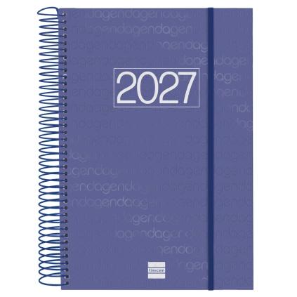 Finocam Agenda Espiral Basic Year 2027 Azul Finocam Agenda Espiral Basic Year 2027 Azul