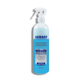 Agrado Acondicionador Bifásico Sin Aclarado 400 mL - Desenreda y Revitaliza el Cabello, Aporta Suavidad y Brillo Intenso