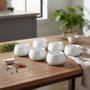 Quid Mini Bol Porcelana Select Blanco 5,3 cm