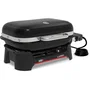 Weber Barbacoa Eléctrica Compacta Lumin - 2.2 kW - Acero Esmaltado Negro - Superficie de Cocción 28x43 cm