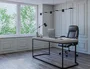 Q-connect Silla de Dirección Vero NA Simil Piel Base Metálica Ruedas Premium Negro Ancho 63 cm x Profundidad 70 cm x Altura 116-124 cm
