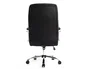 Q-connect Silla de Dirección Vero NA Simil Piel Base Metálica Ruedas Premium Negro Ancho 63 cm x Profundidad 70 cm x Altura 116-124 cm