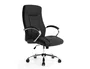 Q-connect Silla de Dirección Vero NA Simil Piel Base Metálica Ruedas Premium Negro Ancho 63 cm x Profundidad 70 cm x Altura 116-124 cm