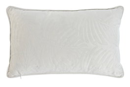 DKD Home Decor Cojín de Poliéster 50x30 cm Crudo