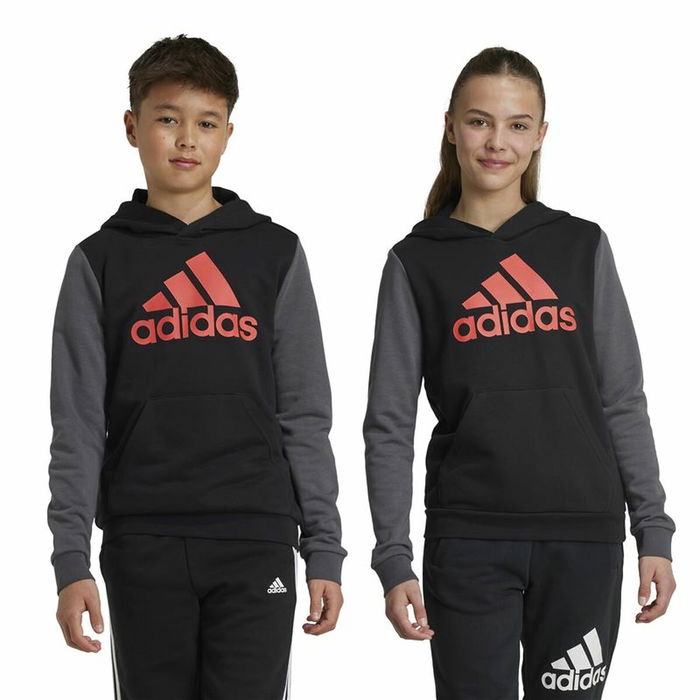 Sudadera con Capucha Niña Adidas Essentials Gris