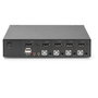 Digitus DS-12891 KVM Switch 4x1 DisplayPort 4K @ 60Hz Negro
