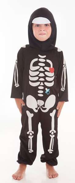 Creaciones Llopis Disfraz Bebe Skeleton Corazón Talla 0-12 Meses Creaciones Llopis Disfraz Bebe Skeleton Corazón Talla 0-12 Meses