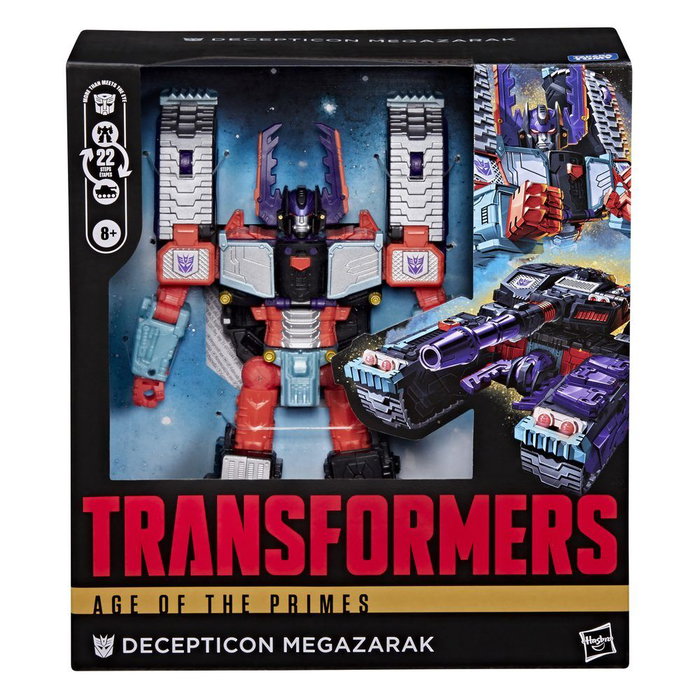 Hasbro Transformers Age of the Primes Decepticon Megazarak de 19cm Hasbro Transformers Age of the Primes Decepticon Megazarak de 19cm