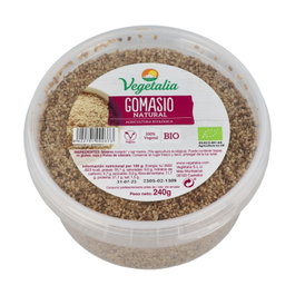 Vegetalia Gomasio Bio 240g - Condimento japonés de sésamo y sal marina