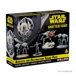 Atomic Mass Games Star Wars Shatterpoint - Appetite for Destruction Squad Pack SWP05 - Juego de Mesa Estratégico en Español, Alemán, Inglés, Francés, Polaco